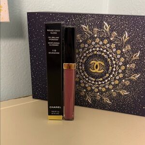 CHANEL Rouge Coco Gloss - Bourgeoisie 119 Moisturizer High-Shine Brilliance Lip
